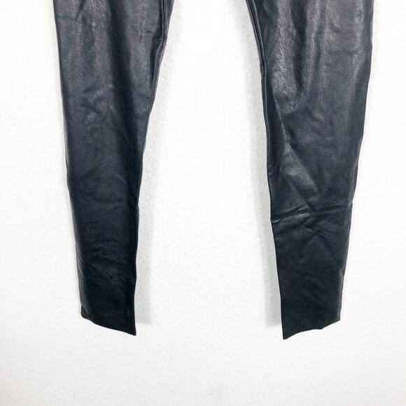 Commando Black Perfect Control Faux Leather High Rise Legging Medium - Picture 11 of 13